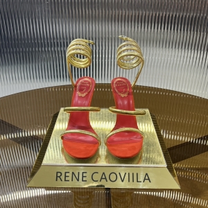 rene caovilla juniper metal sandal shoes